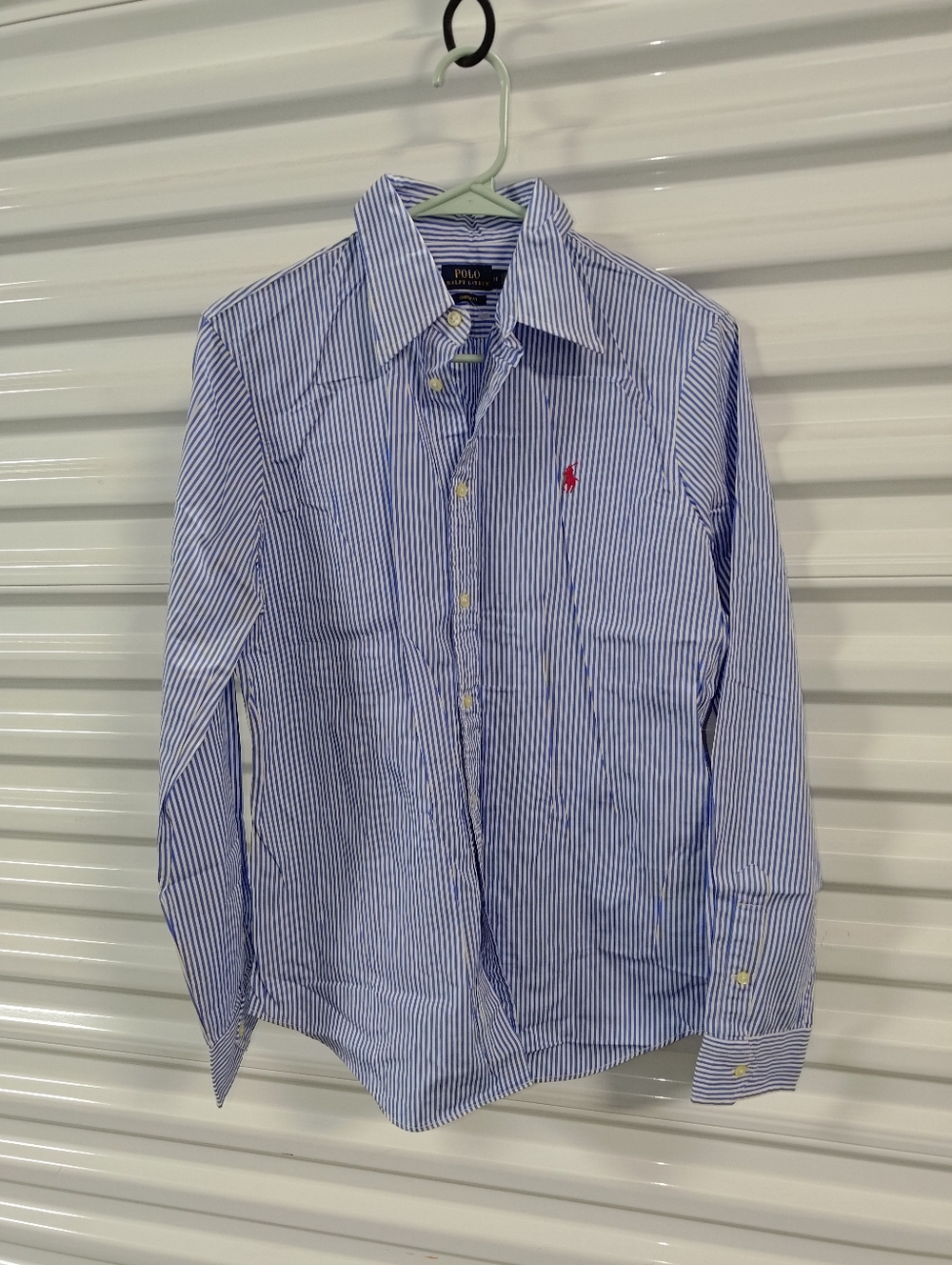 Polo Ralph Lauren Custom Fit Long Sleeve Button Down Up Dress Shirt Boy's 14 NWT